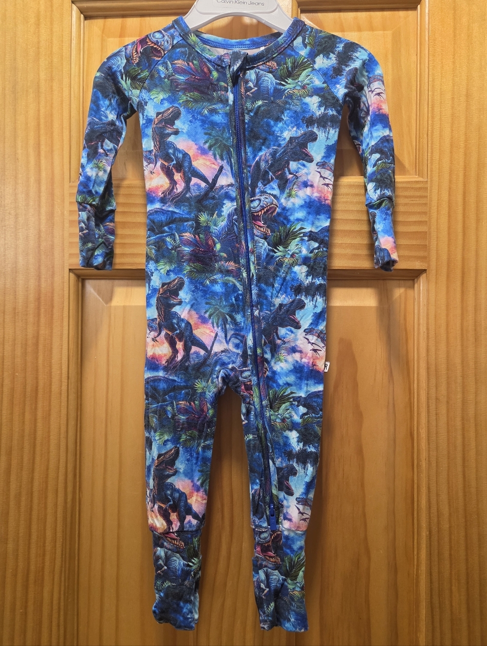 Bums And Roses Rex-tra Wild Convertible  Romper / Footie Size 6-9M